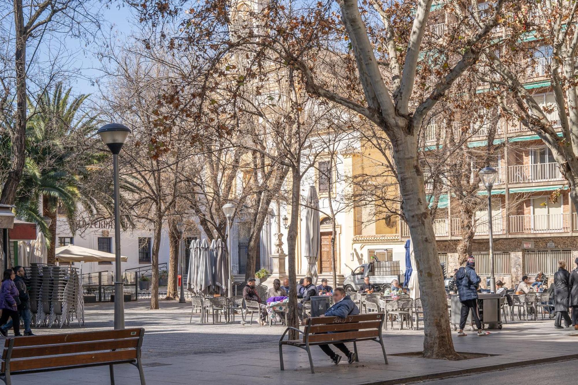 La Plaza, En El Centro Facil Acceso Y Parking Cercano Granada Kültér fotó